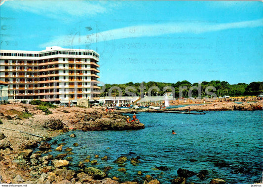 Salou - Tarragona - Costa Dorada - Playa el Reco - Donaire Park Hotel - beach - 121 - 1973 - Spain - used - JH Postcards