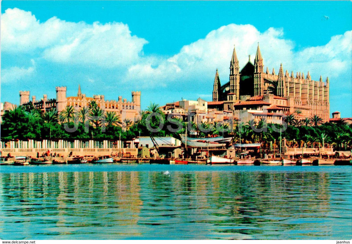 Palma - La Catedral y La Lonja - cathedral - Mallorca - 1143 - Spain - unused - JH Postcards