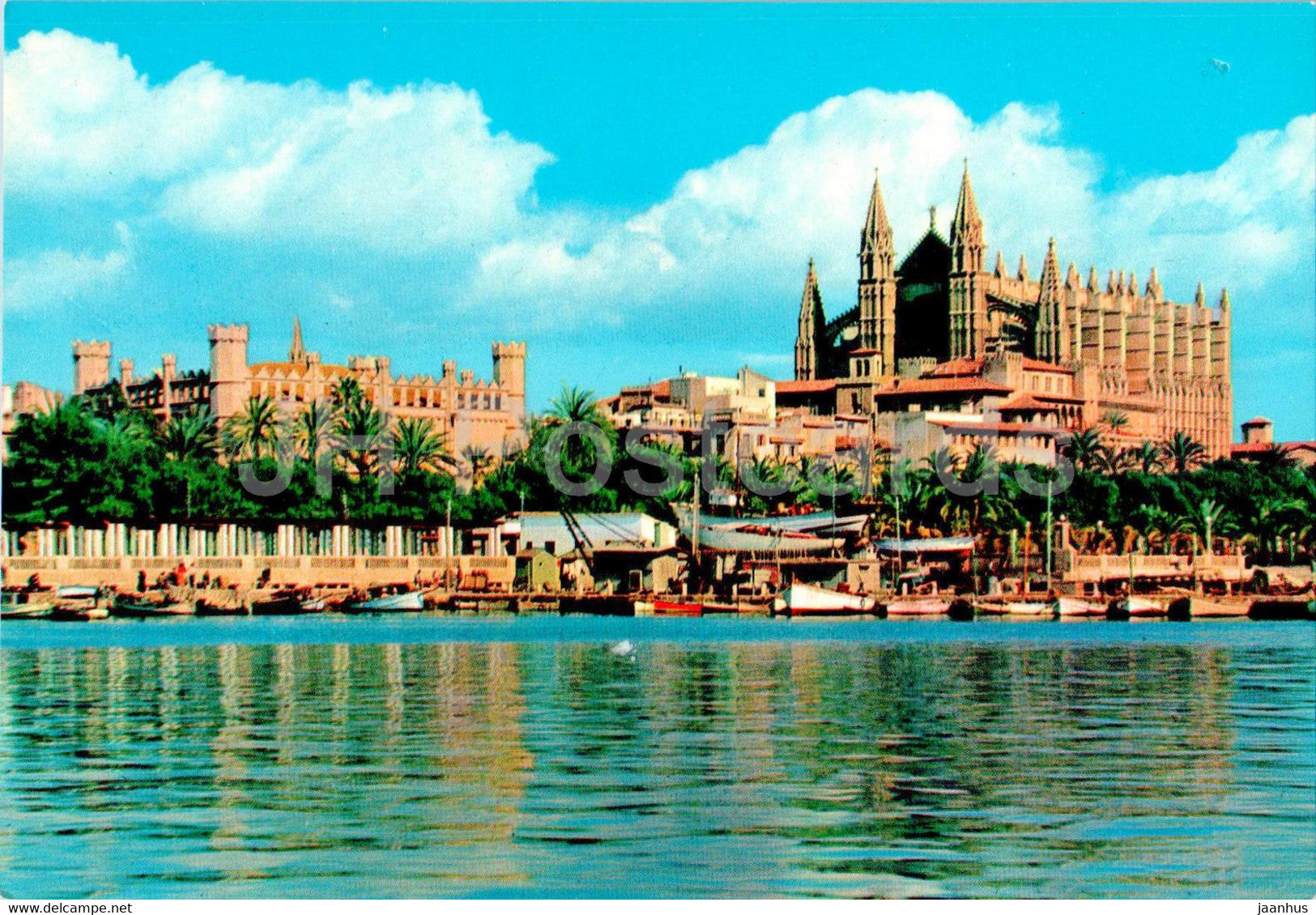 Palma - La Catedral y La Lonja - cathedral - Mallorca - 1143 - Spain - unused - JH Postcards