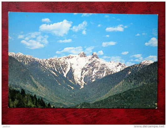 The Lions mountain - Vancouver - British Columbia - Canada - used - JH Postcards