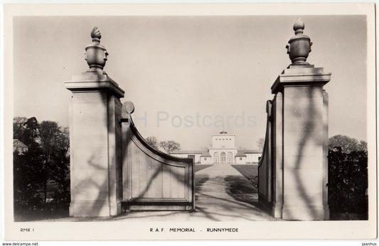 Runnymede - R.A.F. Memorial - RMR 1 - 1961 - United Kingdom - England - used - JH Postcards