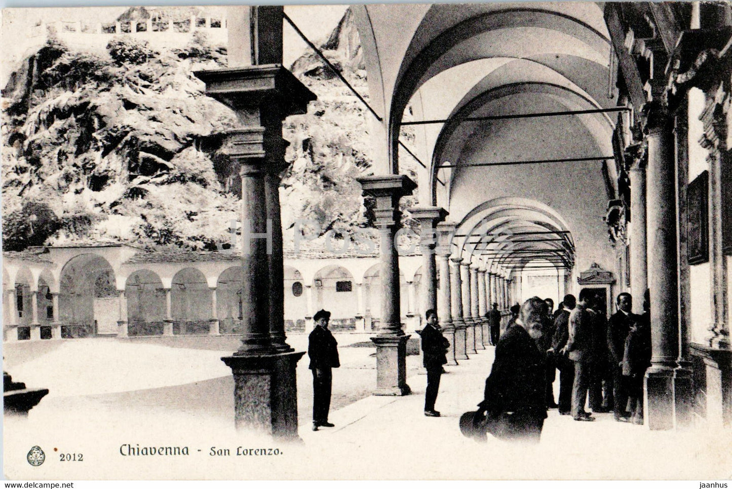 Chiavenna - San Lorenzo - 2012 - old postcard - Italy - unused - JH Postcards