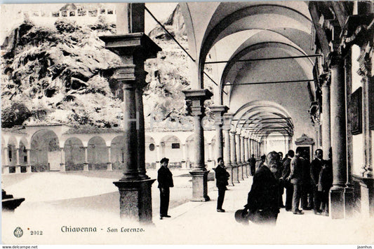 Chiavenna - San Lorenzo - 2012 - old postcard - Italy - unused - JH Postcards