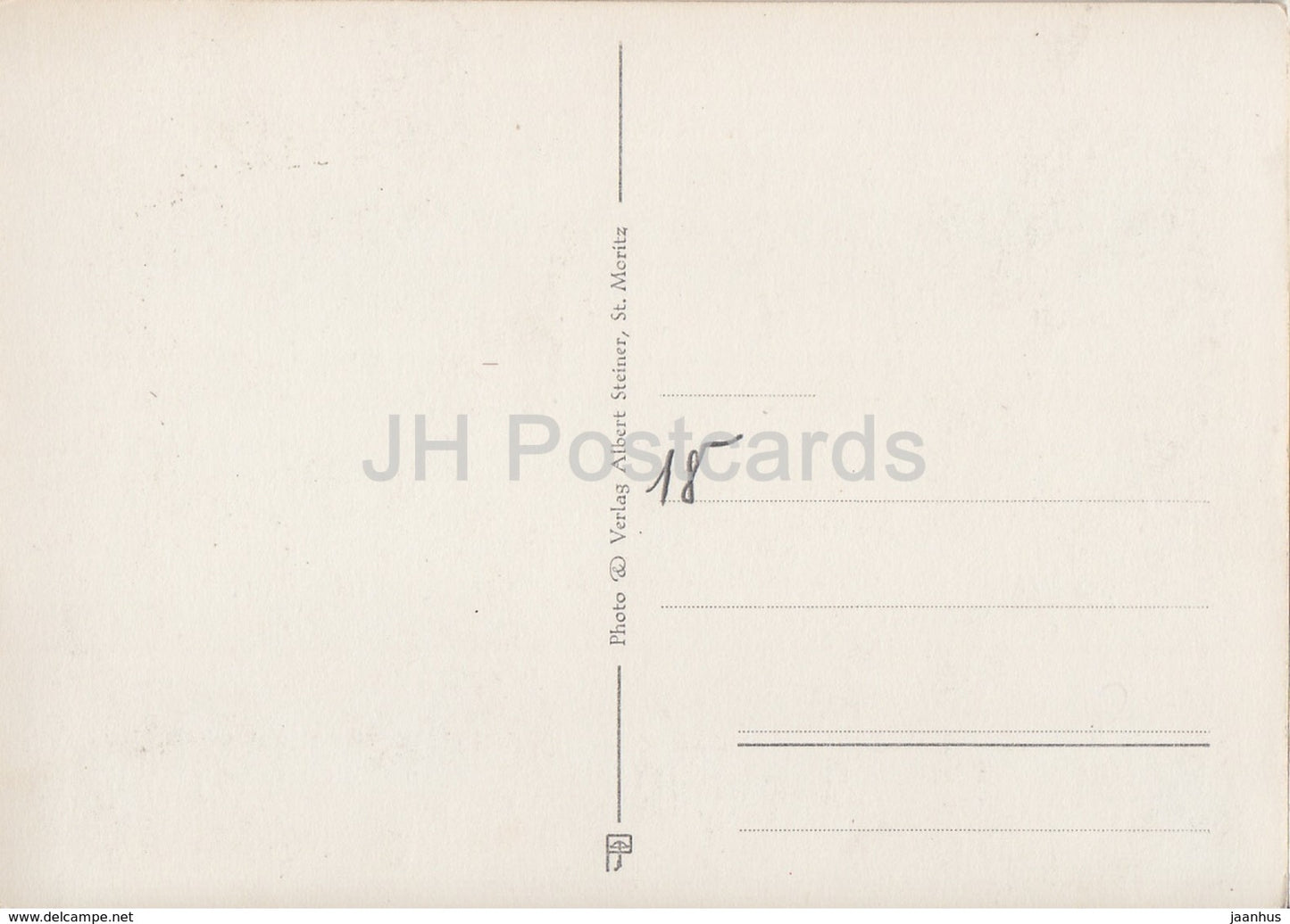 Blick gegen Silvaplana - 5745 - Suisse - inutilisé