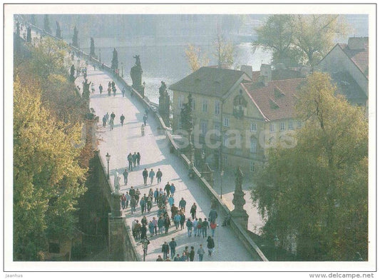 The Charles Bridge - Praha - Prague - Czech - unused - JH Postcards