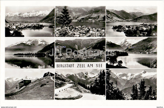 Bergstadt Zell am See - old postcard - Austria - unused - JH Postcards