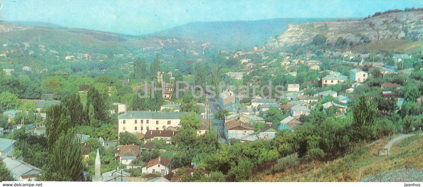 Bakhchysarai - town view - 1984 - Ukraine USSR - unused - JH Postcards