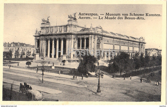 Anvers - Antwerpen - Museum van Schoone Kunsten - Le Musee des Beaux Arts - old postcard - Belgium - unused - JH Postcards