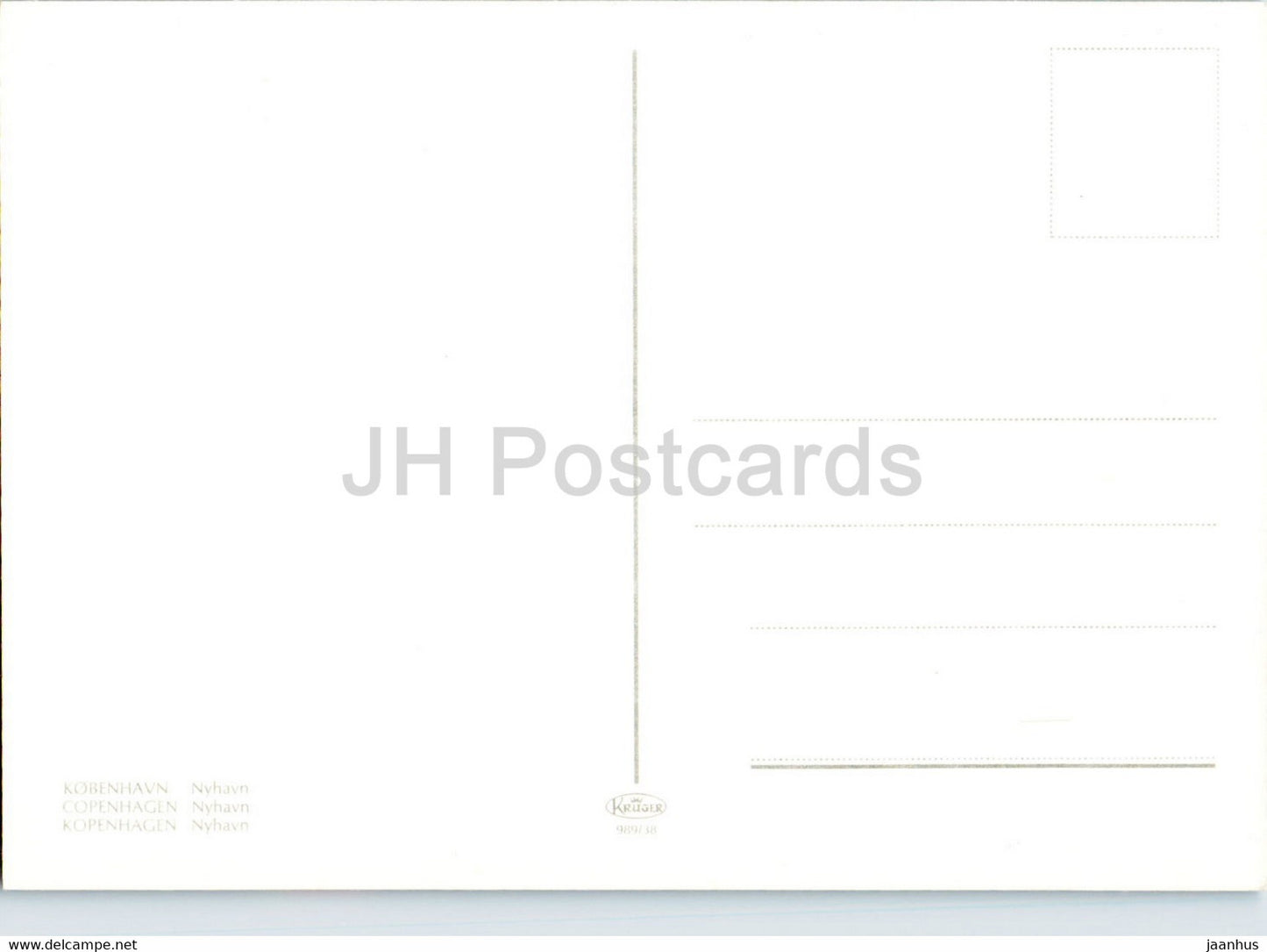 Kopenhagen – Nyhavn – Dänemark – unbenutzt