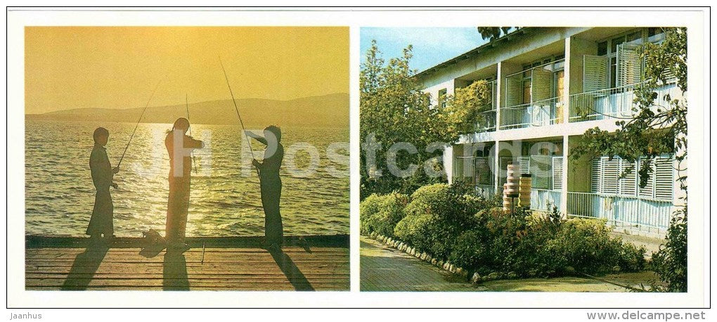 Volna hotel - Gelendzhik - 1980 - Russia USSR - unused - JH Postcards