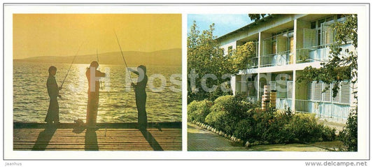 Volna hotel - Gelendzhik - 1980 - Russia USSR - unused - JH Postcards