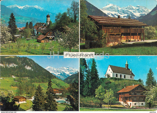 Flueli-Ranft 748 m - Sachseln Geburtshaus und Wohnhaus des hl. Bruder Klaus - Flueli Kapelle - Switzerland - used - JH Postcards
