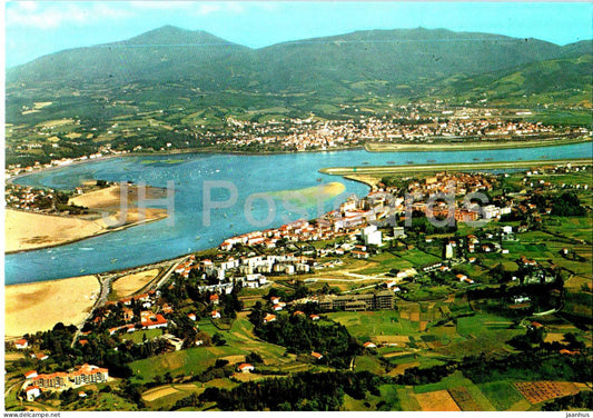 Fuenterrabia - Hondarribia - vista aerea - aerial view - 14 - Spain - used - JH Postcards