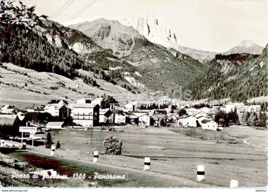 Pozza di Fassa - Panorama - 689 - old postcard - 1959 - Italy - used - JH Postcards