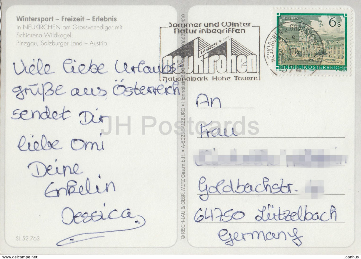 Neukirchen am Großvenediger - Schiarena Wildkogel - Pinzgau - Österreich - gebraucht