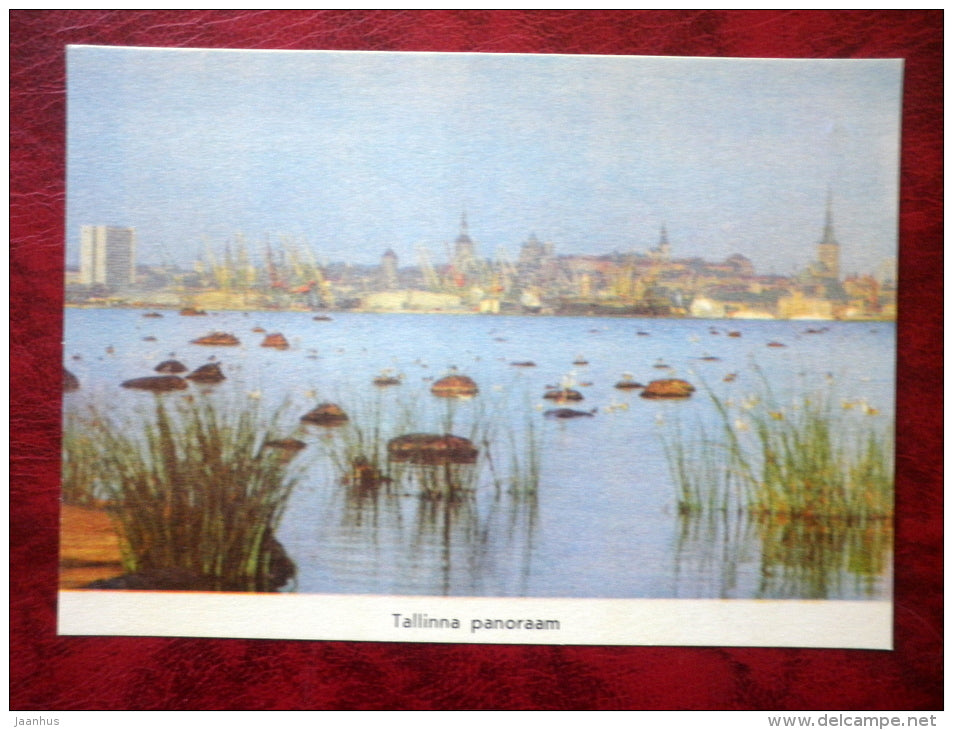 Th Panorama of Tallinn - 1975 - Estonia - USSR - unused - JH Postcards