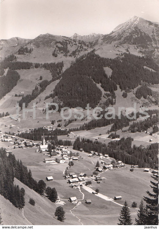 Kleinwalsertal - Mittelberg Hofle - Kuhgehrenspitze - Hammerspitze - 1966 - Austria - used - JH Postcards