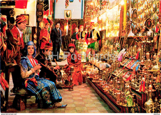 Istanbul - Grand Bazar - Ali Baba Bazar - folk costumes - 3 - Keskin - Turkey - unused - JH Postcards