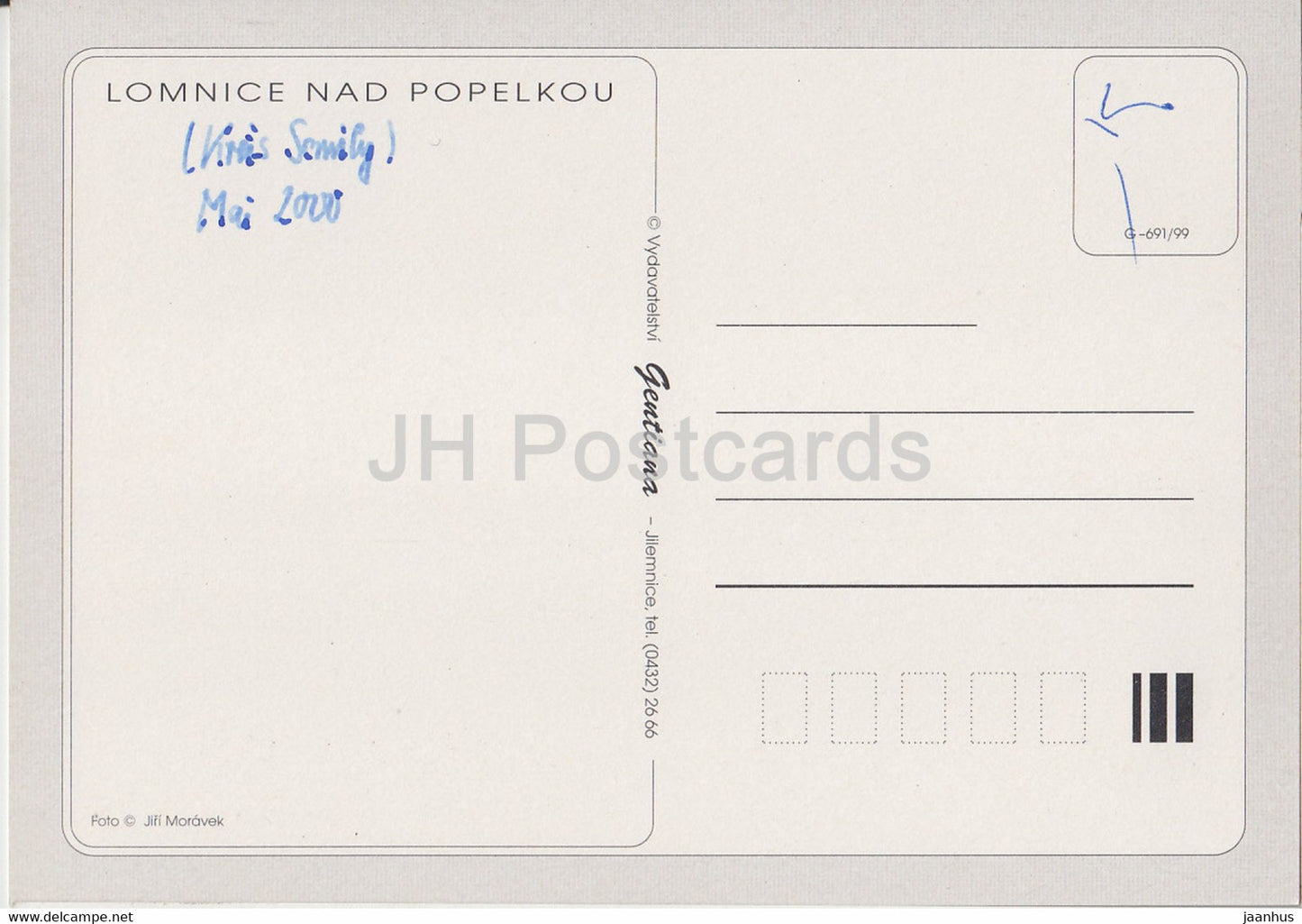 Lomnice nad Popelkou - Stadtansicht - 2000 - Tschechische Republik - gebraucht