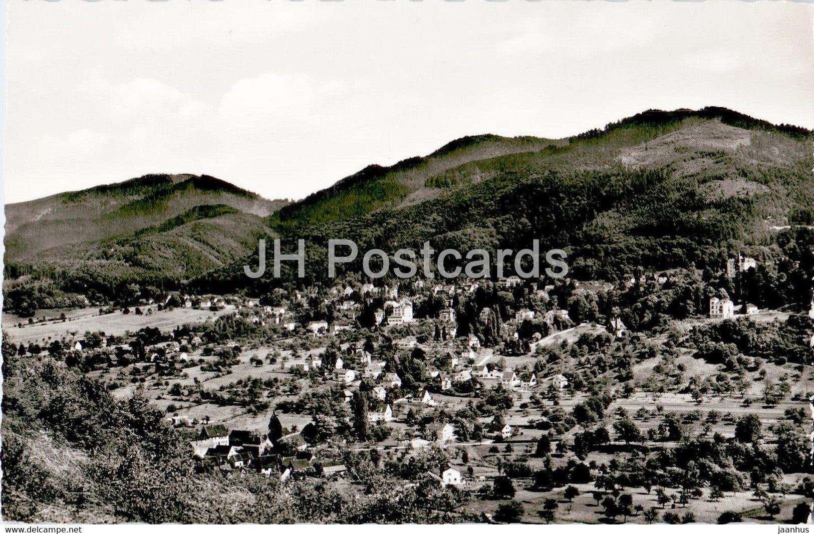 Thermalkurort Badenweiler im sudlichen Schwarzwald - old postcard - 1959 - Germany - used - JH Postcards