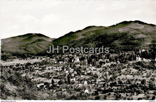 Thermalkurort Badenweiler im sudlichen Schwarzwald - old postcard - 1959 - Germany - used - JH Postcards