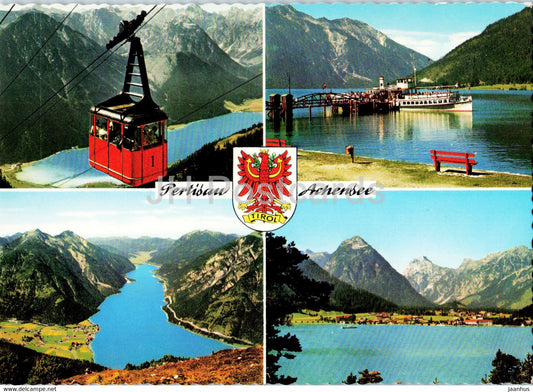 Pertisau am Achensee 950 m - cable car - Tirol - Austria - unused - JH Postcards
