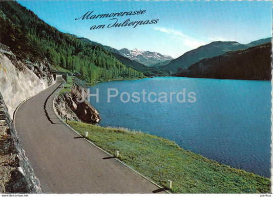 Marmorerasee am Julierpass - 45 - Switzerland - unused - JH Postcards