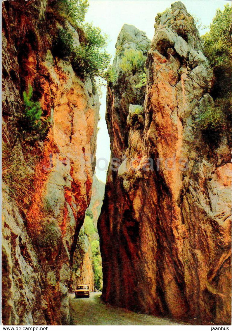 Carretera de La Calobra - Mallorca - 461 - Spain - unused - JH Postcards