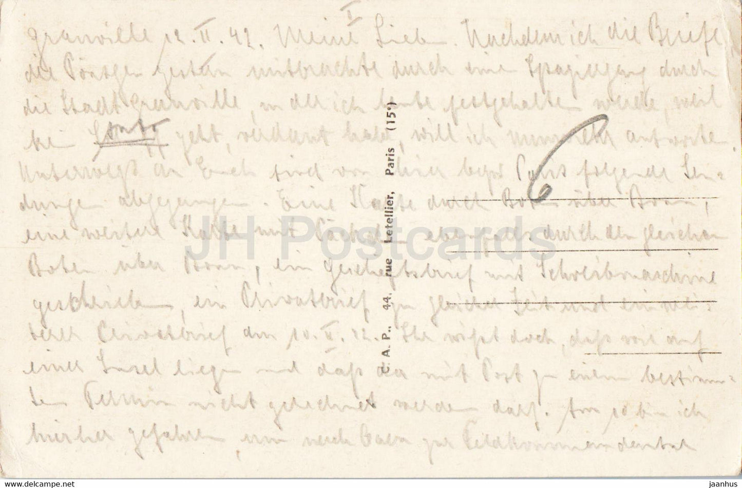 Caen - Vue prise en avion - 71 - alte Postkarte - Frankreich - gebraucht