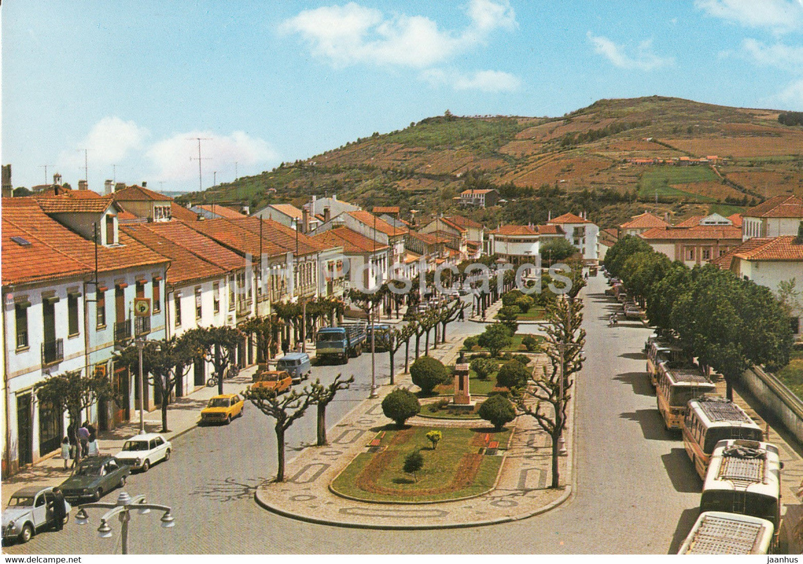 Braganca - Avenue Joao da Cruz - car - Portugal - unused - JH Postcards
