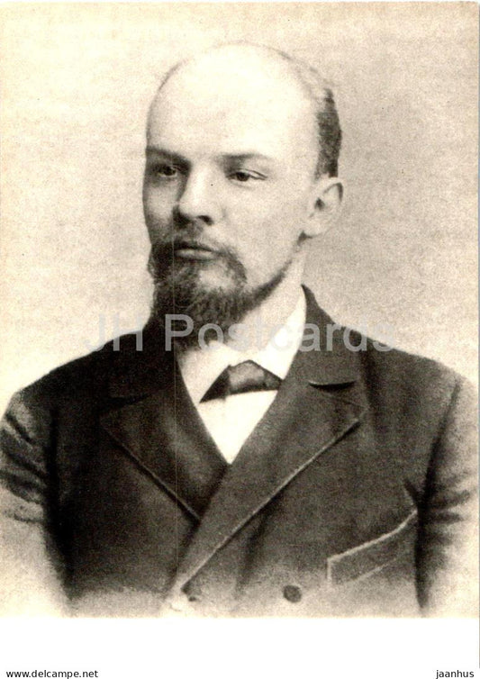 Shushenskoye - Lenin's Siberian Exile - Lenin in February 1897 - 1983 - Russia USSR - unused - JH Postcards