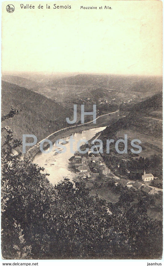 Vallee de la Semois - Mouzaive et Alle - Abteilung Felda Regiment 111 - Feldpost - old postcard - 1918 - Belgium - used - JH Postcards