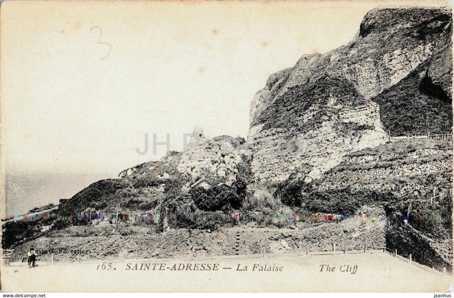 Sainte Adresse - La Falaise - 165 - old postcard - France - unused - JH Postcards