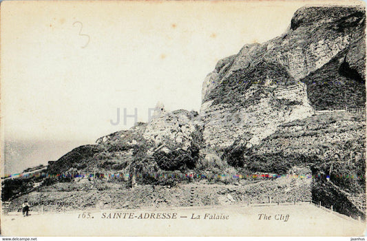 Sainte Adresse - La Falaise - 165 - old postcard - France - unused - JH Postcards