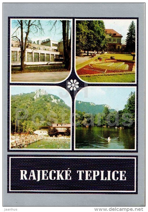 Rajecke Teplice - Czechoslovakia - Slovakia - unused - JH Postcards