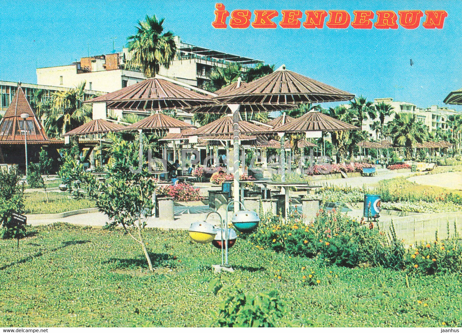 Iskenderun - New Park - 1987 - Turkey - used - JH Postcards