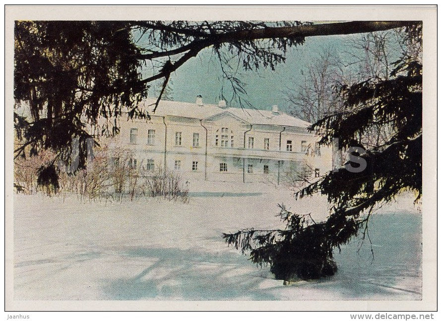 House Museum - Russian writer Leo Tolstoy House Museum - Yasnaya Polyana - 1963 - Russia USSR - unused - JH Postcards