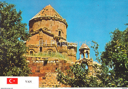 Van - Akdamar Island and Church - Turkey - unused - JH Postcards