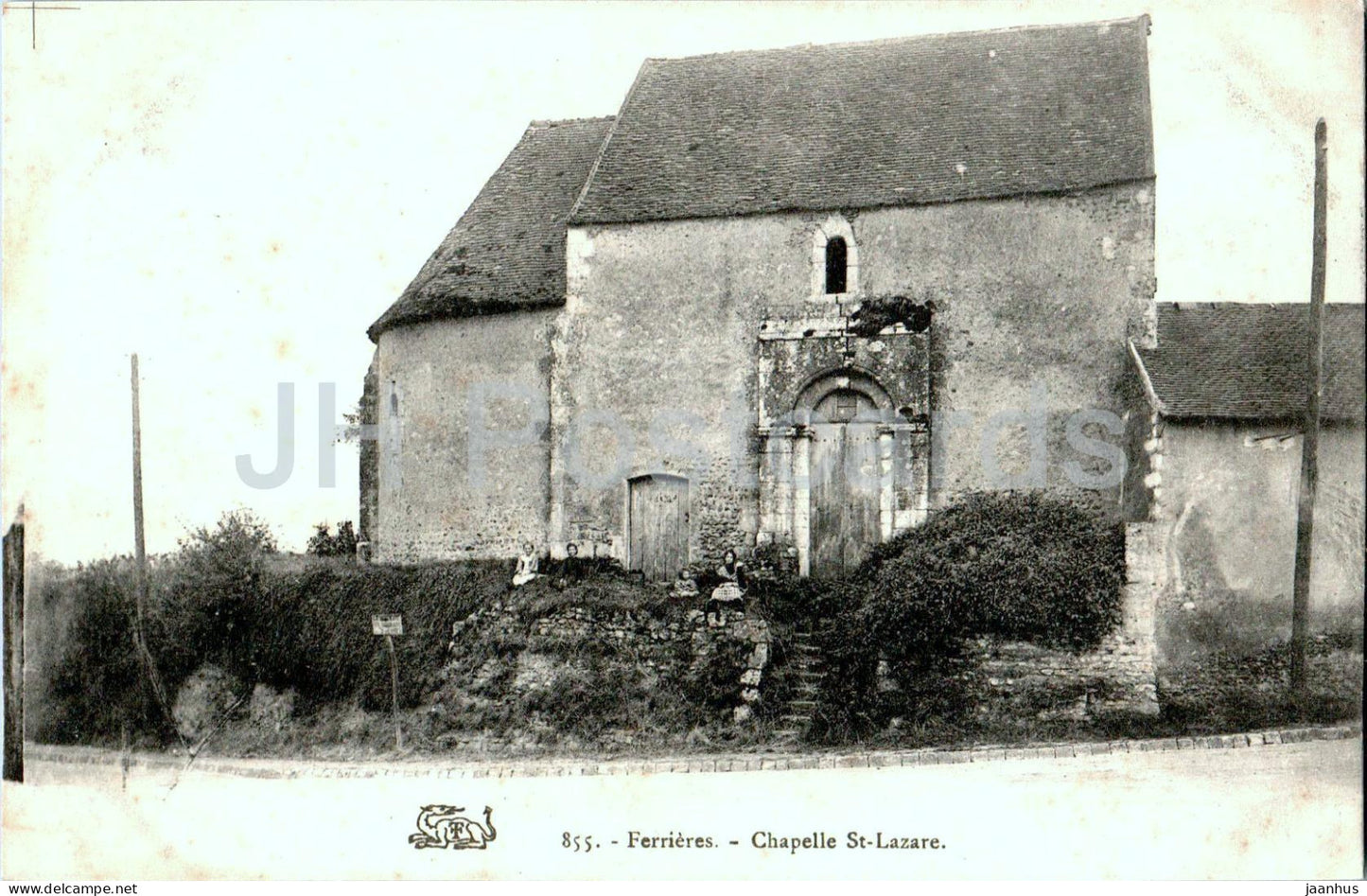 Ferrieres - Chapelle St Lazare - chapel - 855 - old postcard - France - unused - JH Postcards