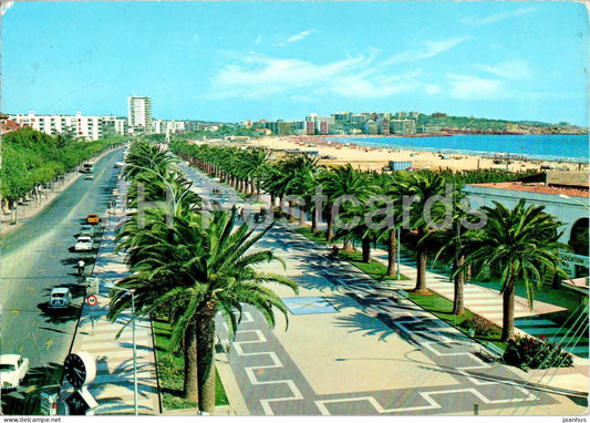 Salou - Tarragona - Costa Dorada - Paseo de Jaime I - promenade - 24 - Spain - used - JH Postcards