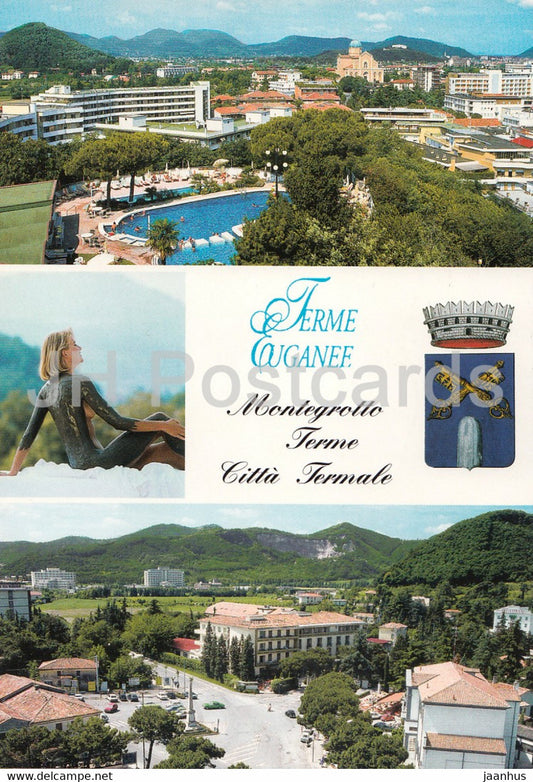 Terme Euganee - Montegrotto - Citta Termale - 1999 - Italy - Italia - used - JH Postcards