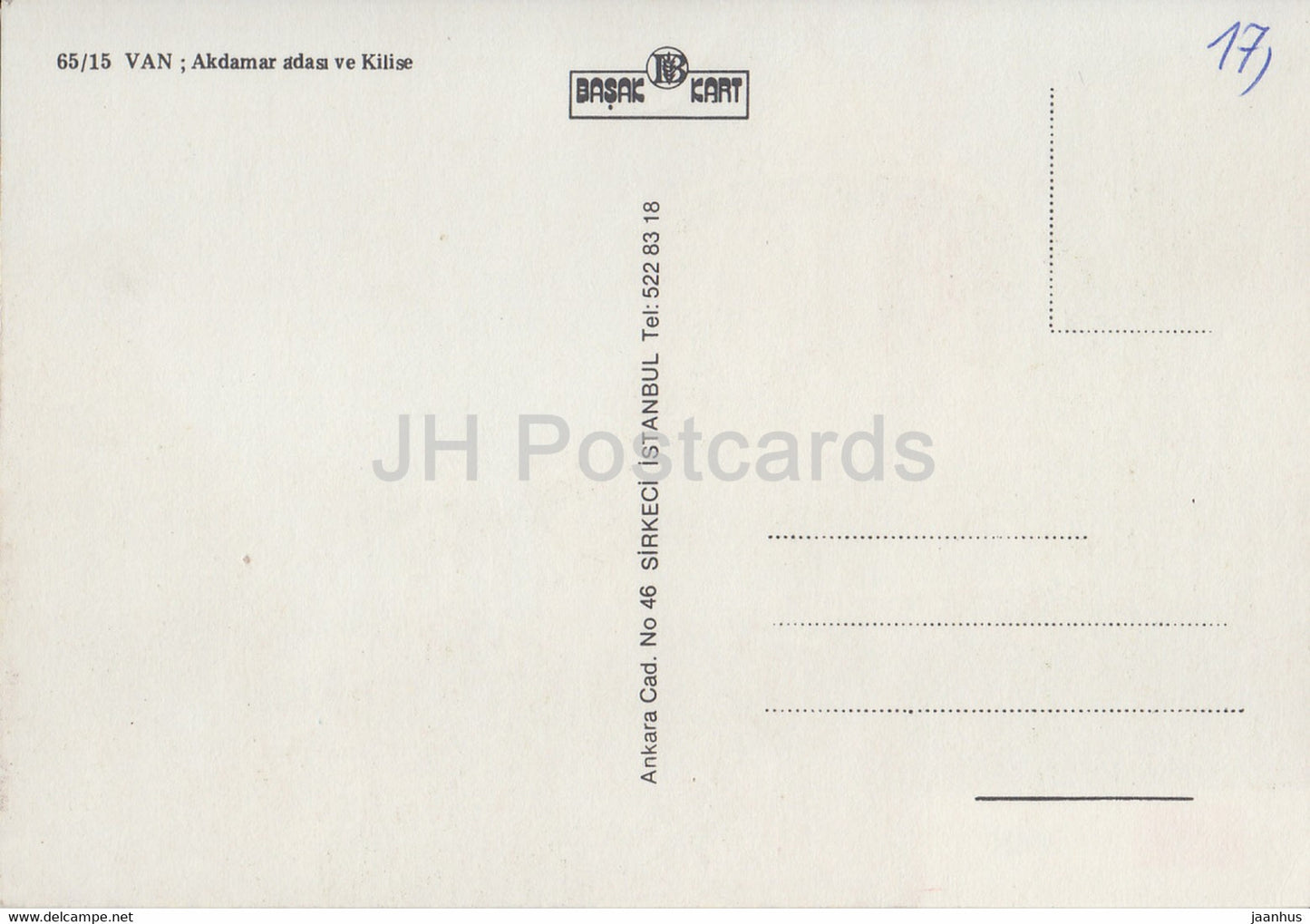 Van - Île et église d'Akdamar - Turquie - inutilisé