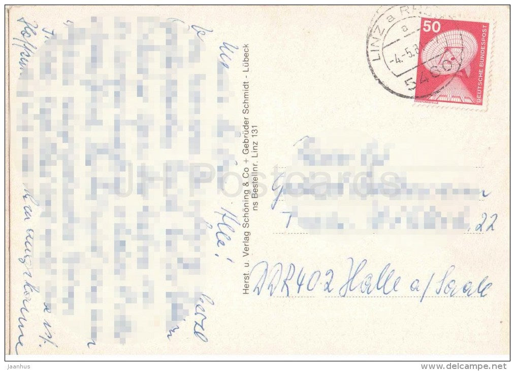 Gruss aus Linz am Rhein - Germany - 1981 gelaufen - JH Postcards