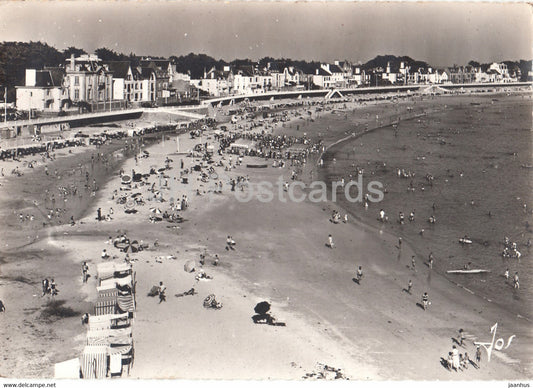 Quiberon - La Grande Plage et les villas - beach - 1985 - France - used - JH Postcards