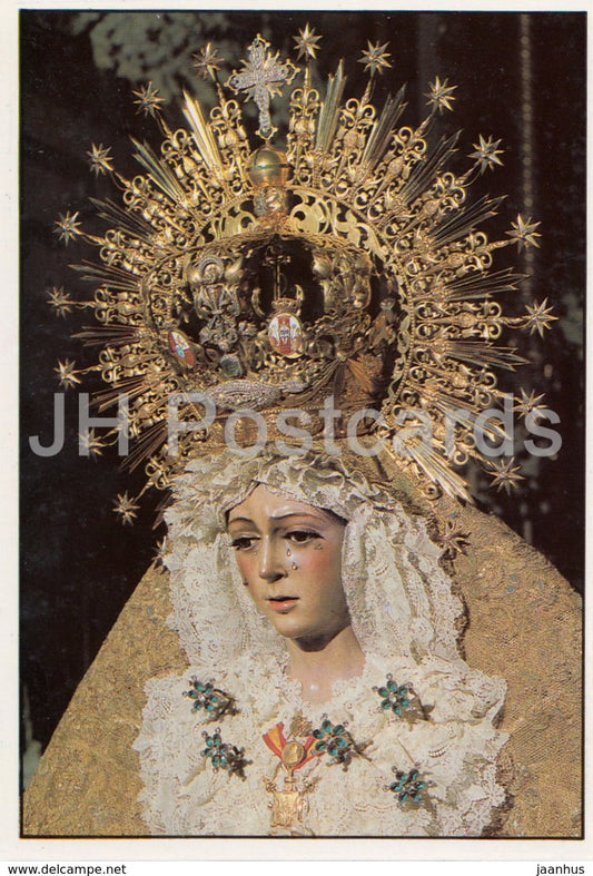 Sevilla - Ntra. Sra. de la Esperanza Macarena - Our Lady of Hope Macarena - 12 - Spain - unused - JH Postcards