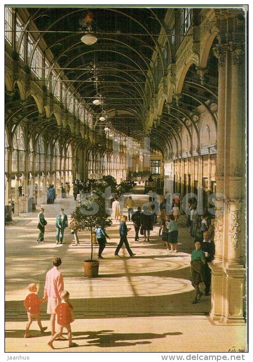 Marienbad - Marianske Laze - spa - Maxim Gorki colonnade - Czechoslovakia - Czech - used 1980 - JH Postcards