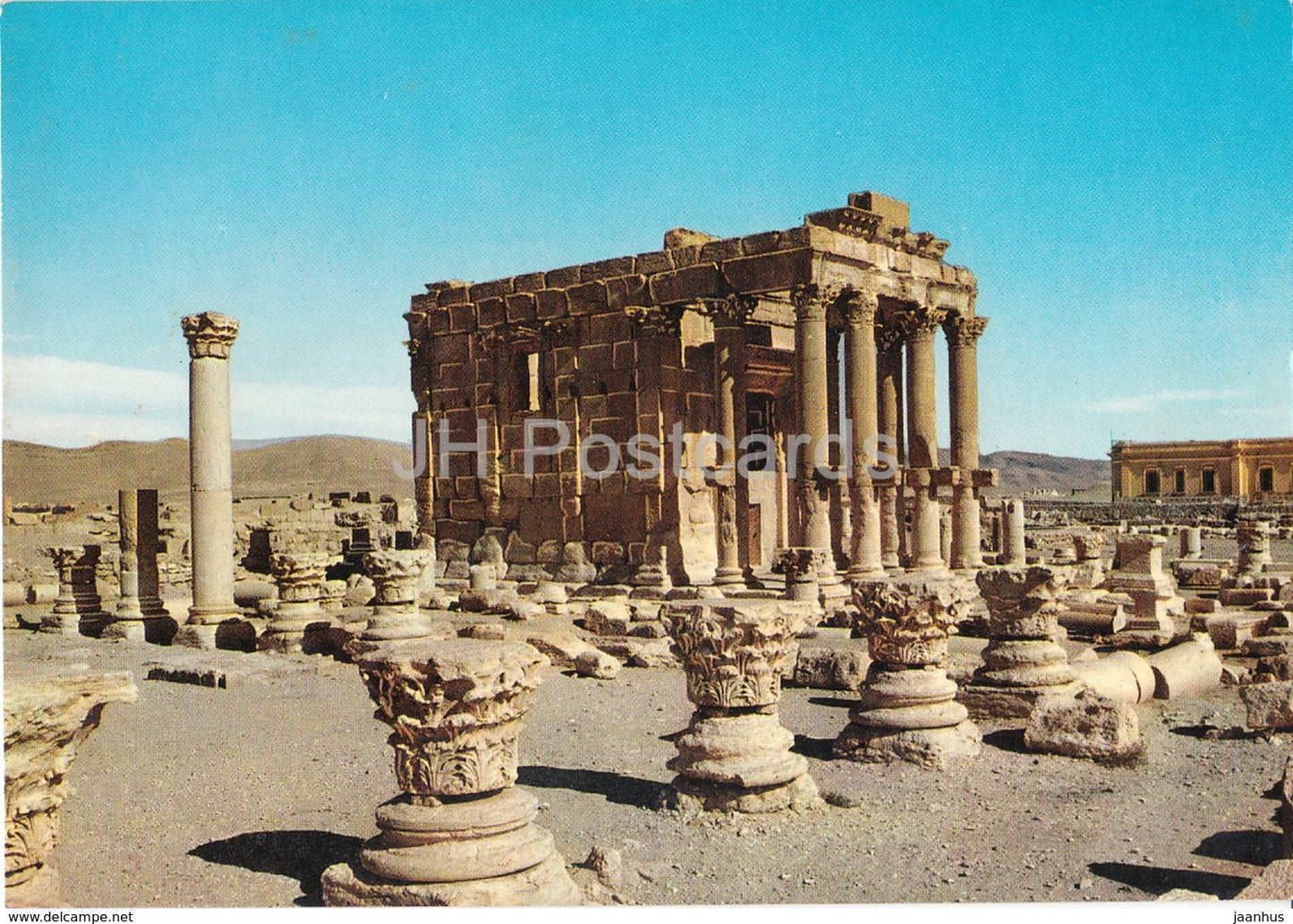 Palmyra - Temple of Baal - Shamin - ancient world - ruins - archaeology - Syria - used - JH Postcards