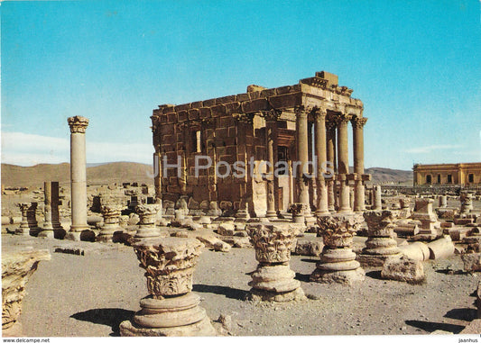 Palmyra - Temple of Baal - Shamin - ancient world - ruins - archaeology - Syria - used - JH Postcards