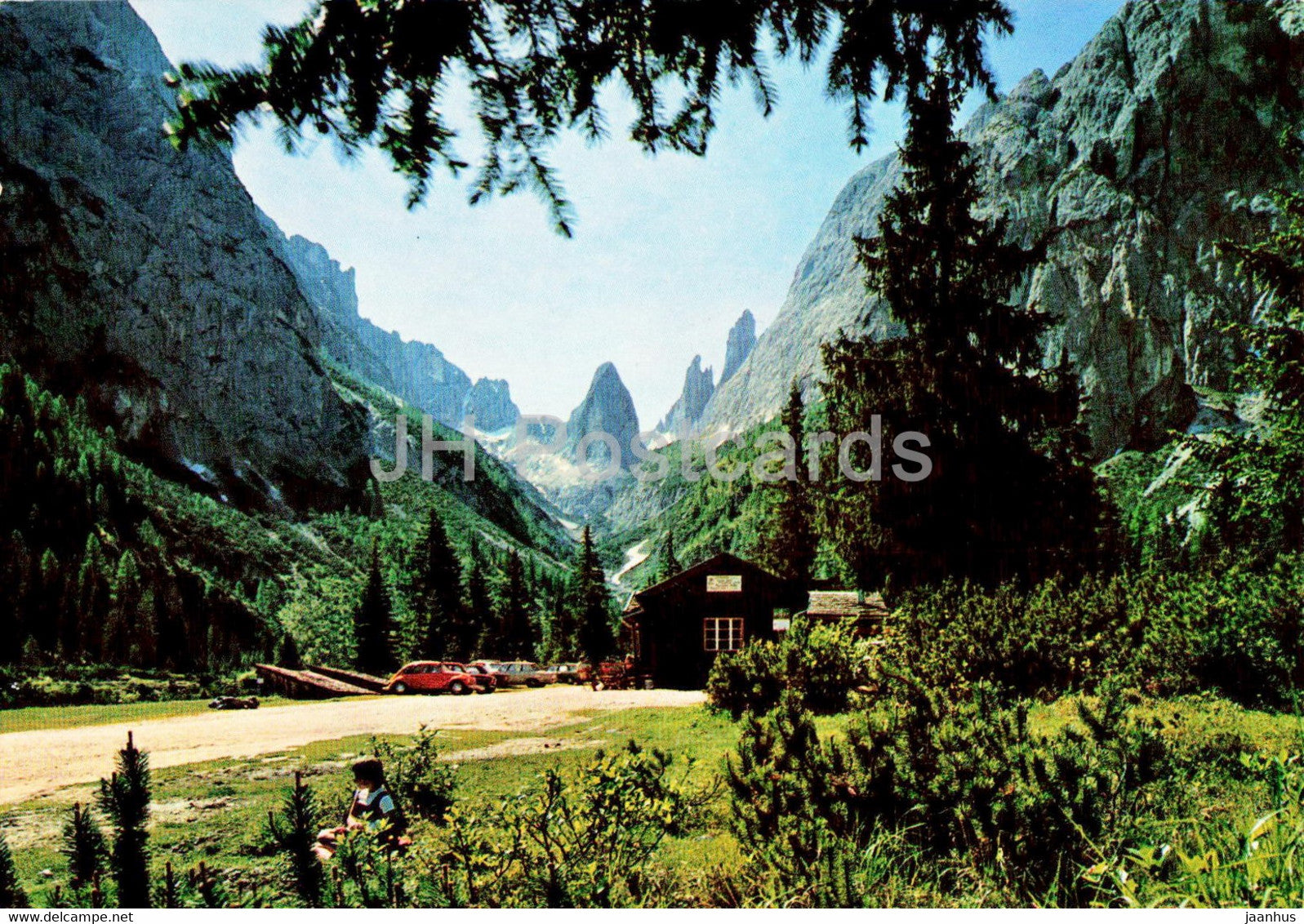 Dolomiten - Sexten - Sesto 1310 m - Valle Fiscalina - Fischlental - 1976 - Italy - used - JH Postcards