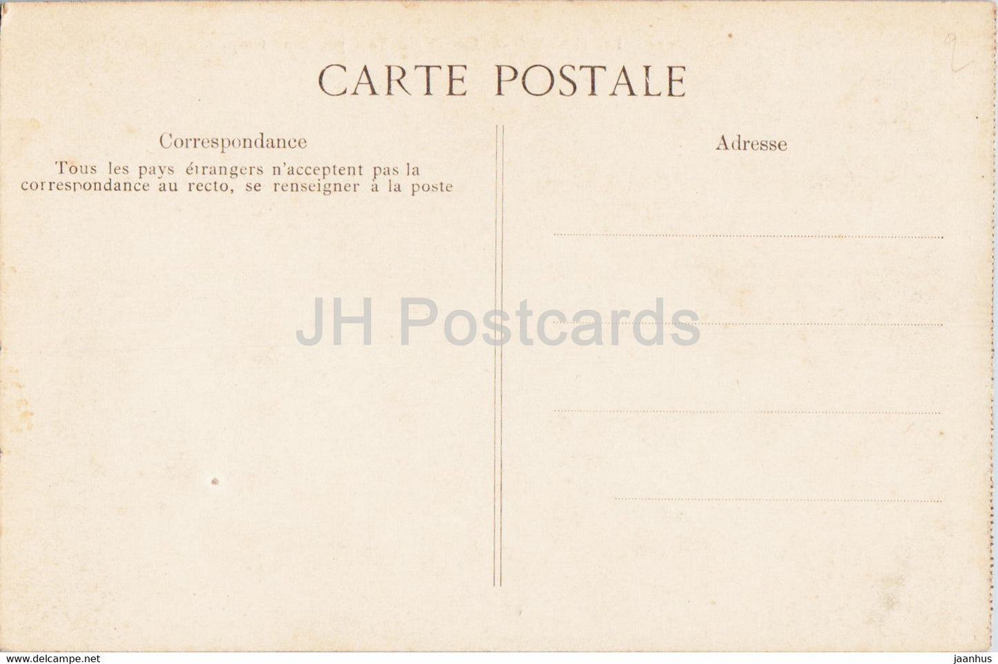 Le Havre - Entree du Port par gros temps - 277 - alte Postkarte - Frankreich - unbenutzt